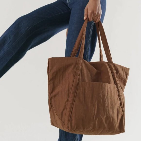 NWT Baggu Cloud Bag - Brown - Picture 5 of 7